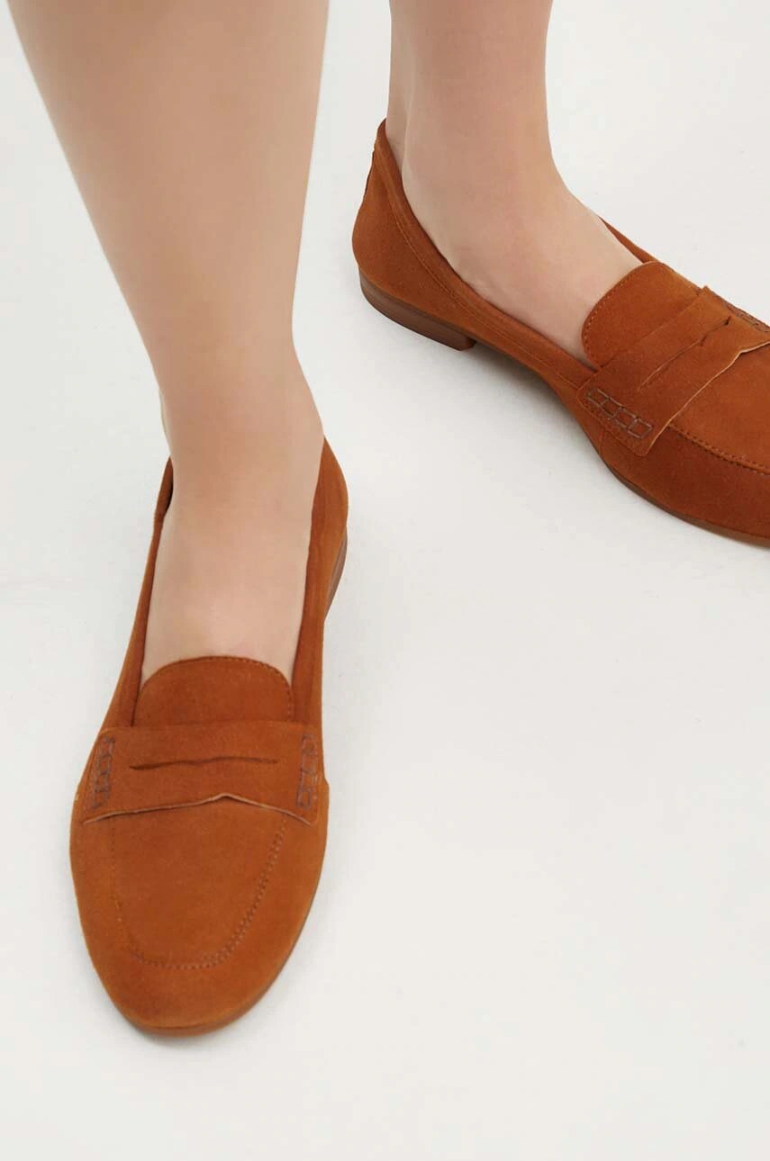 Mocasini din piele întoarsă medicine Mocasini din piele întoarsă medicine