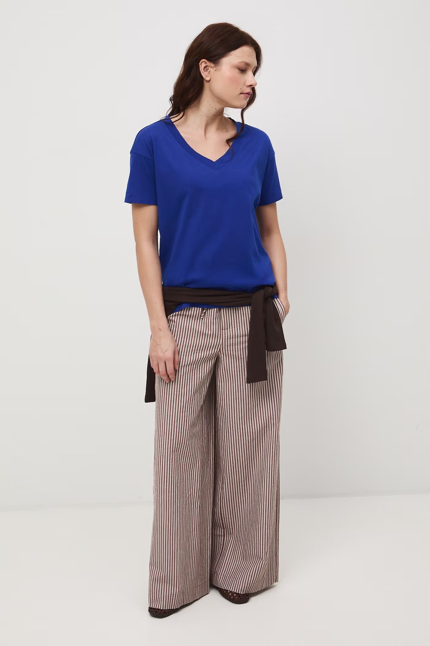 Tricou de damă medicine din bumbac Tricou de damă medicine din bumbac