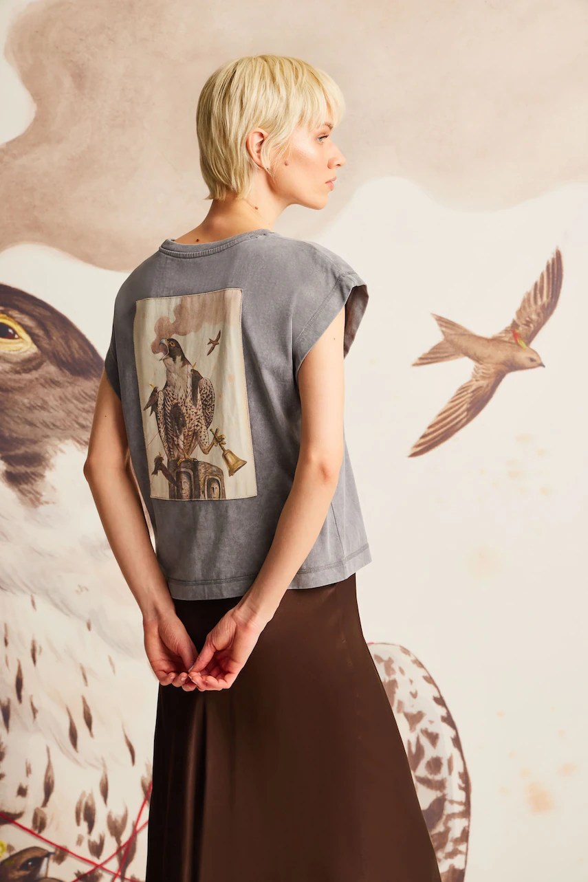 Tricou din bumbac – colecția el gato chimney x medicine Tricou din bumbac – colecția el gato chimney x medicine