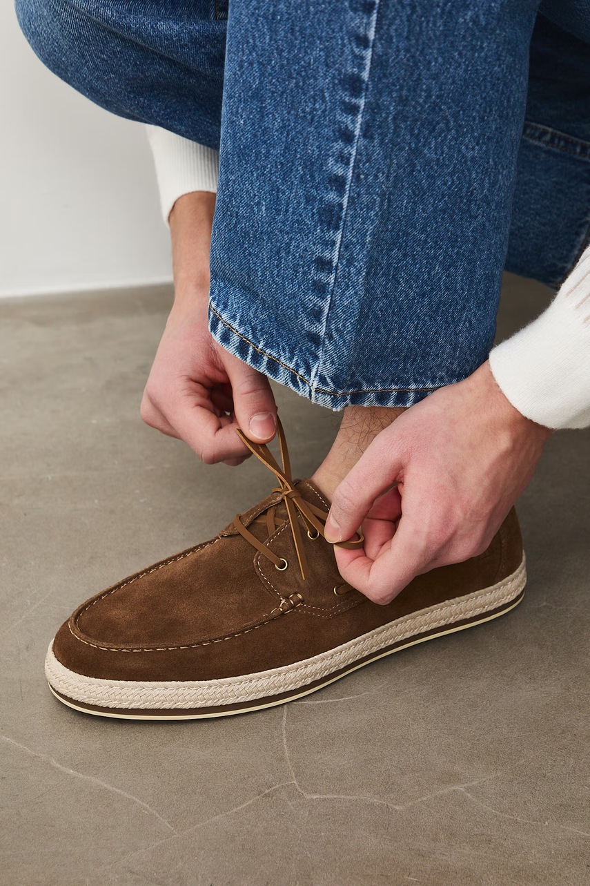 Mocasini bărbați din piele întoarsă medicine Mocasini bărbați din piele întoarsă medicine