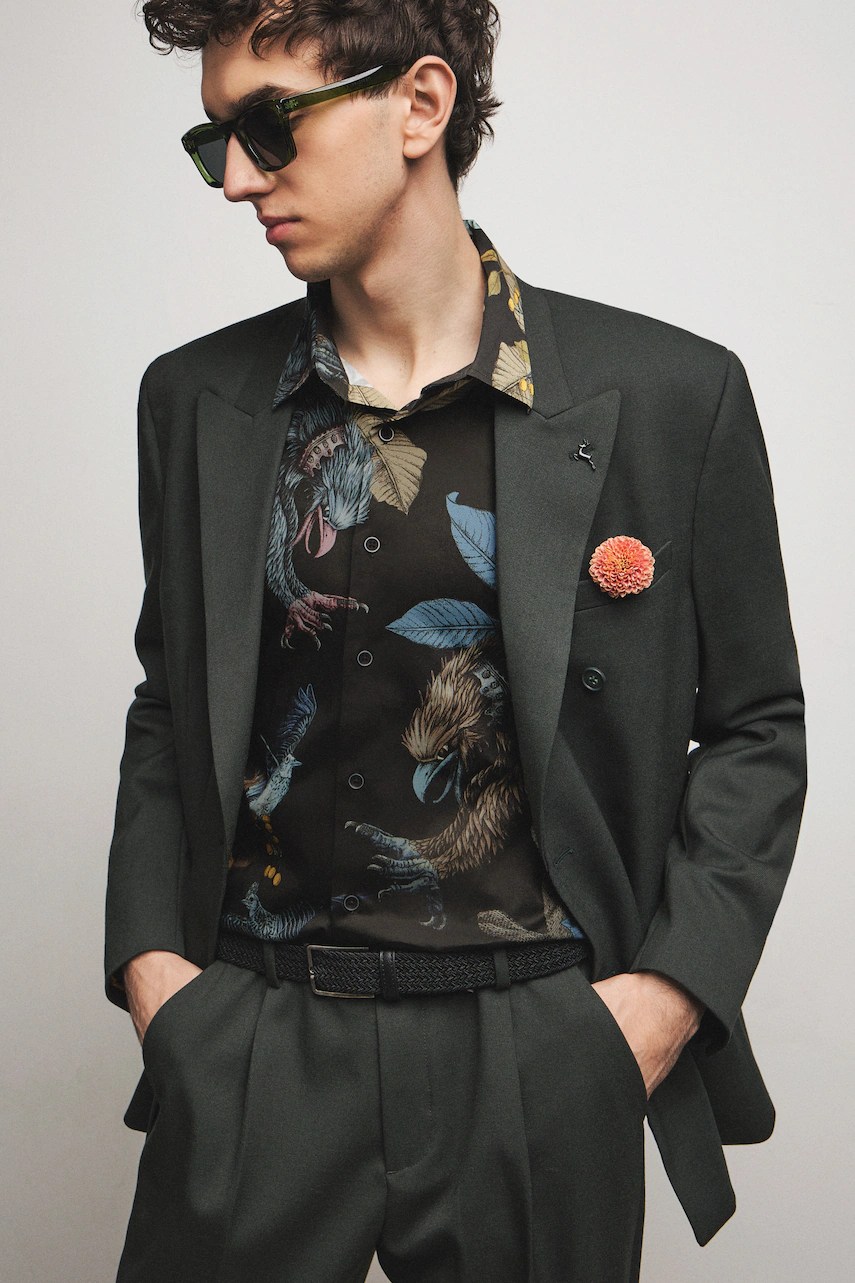 Cămașă medicine pentru bărbați, din bumbac Cămașă medicine pentru bărbați, din bumbac