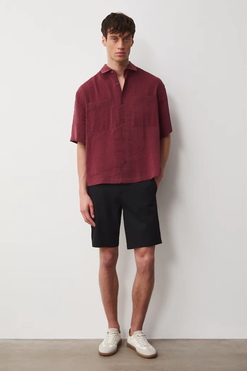 Cămașă medicine pentru bărbați, cu modal Cămașă medicine pentru bărbați, cu modal