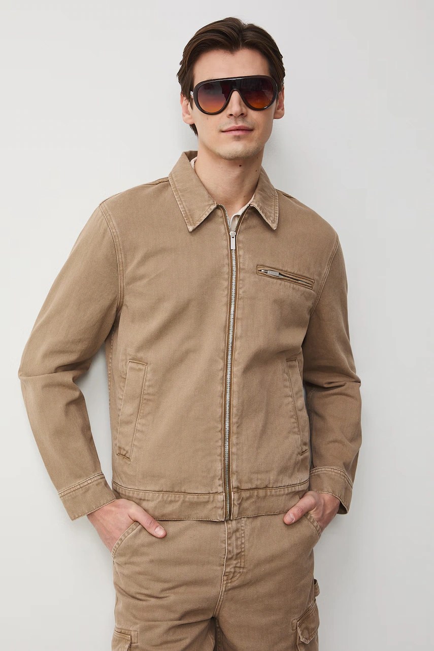 Geacă de blugi pentru bărbați, din bumbac, medicine Geacă de blugi pentru bărbați, din bumbac, medicine