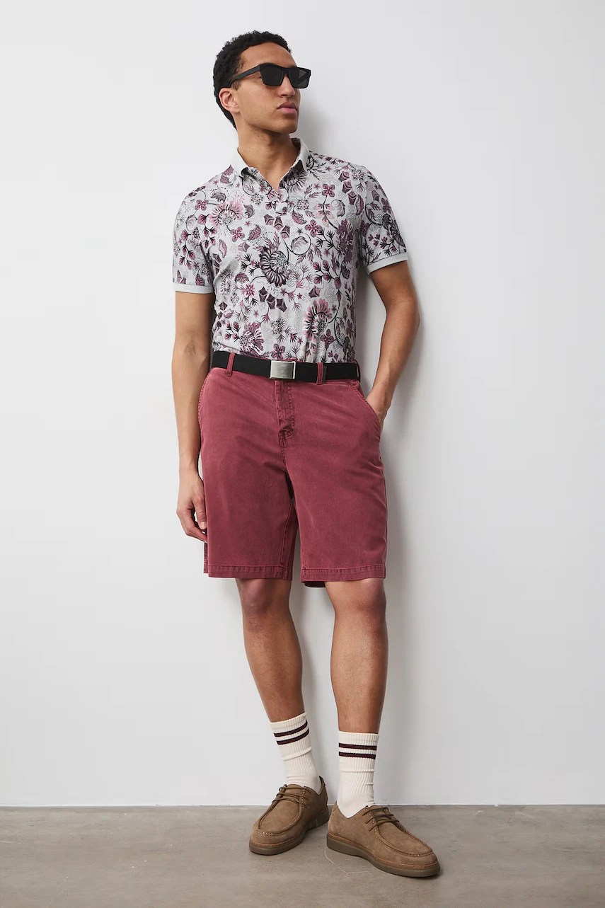 Tricou polo pentru bărbați, din bumbac cu elastan Tricou polo pentru bărbați, din bumbac cu elastan