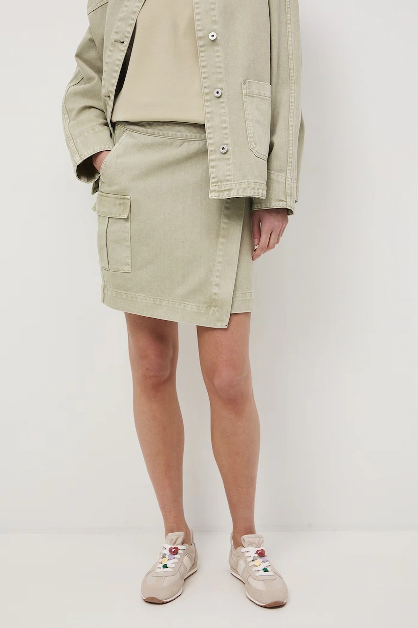 Fustă petrecută din denim medicine Fustă petrecută din denim medicine