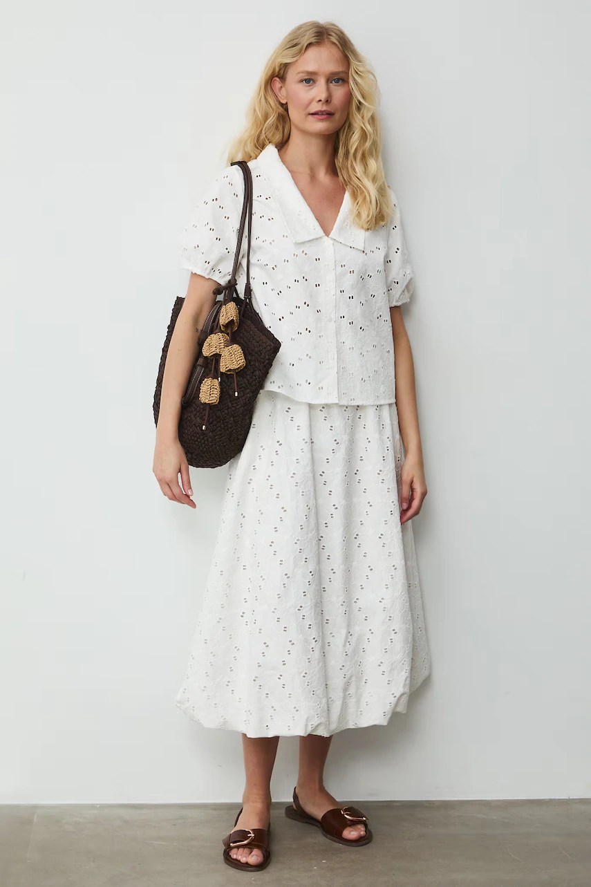 Fustă gogoșar din bumbac medicine Fustă gogoșar din bumbac medicine