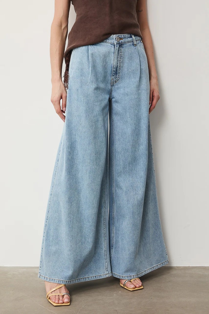 Blugi wide leg pentru femei medicine Blugi wide leg pentru femei medicine