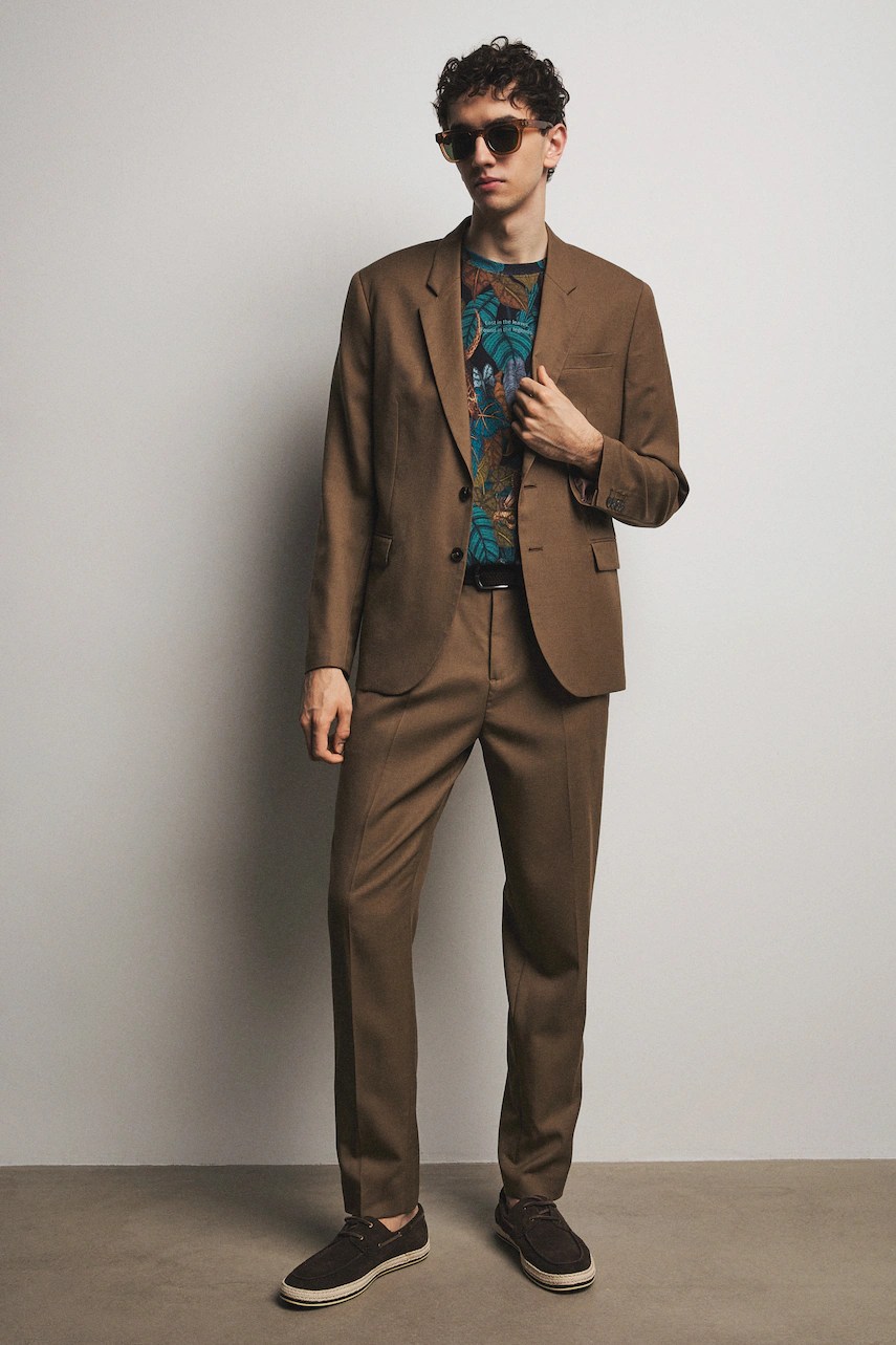 Pantaloni chinos din lână pentru bărbați Pantaloni chinos din lână pentru bărbați