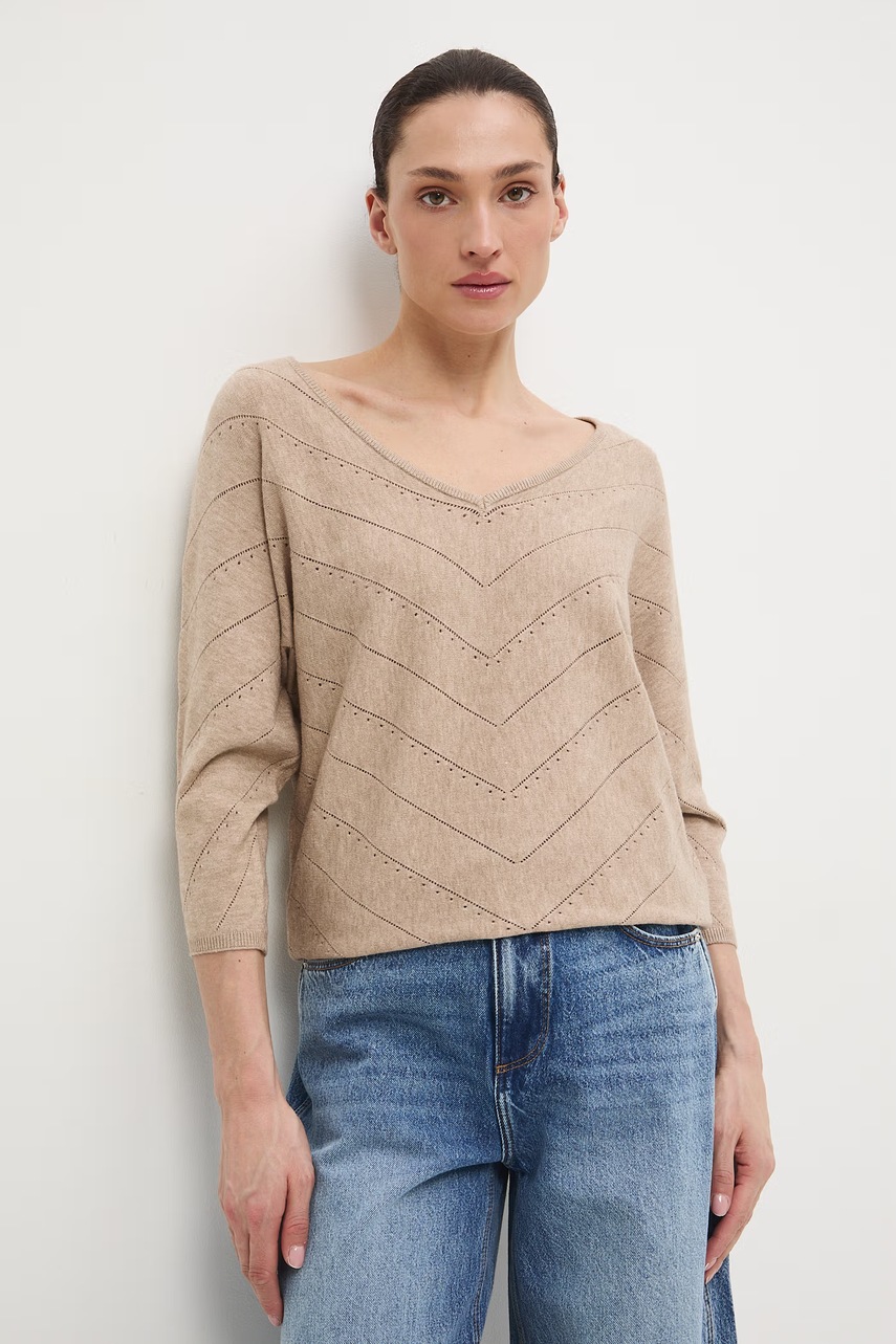 Pulover de damă medicine ajurat Pulover de damă medicine ajurat