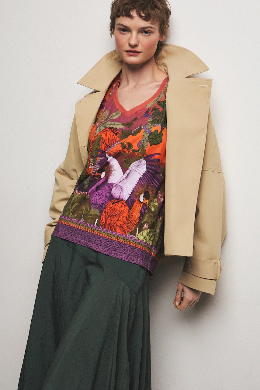 Tricou femei medicine din bumbac cu elastan Tricou femei medicine din bumbac cu elastan