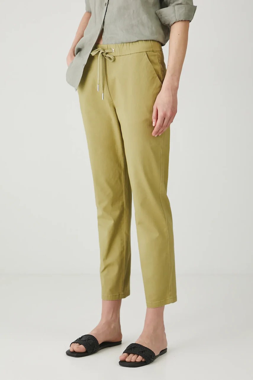 Pantaloni chinos dama medicine – bumbac cu elastic Pantaloni chinos dama medicine - bumbac cu elastic