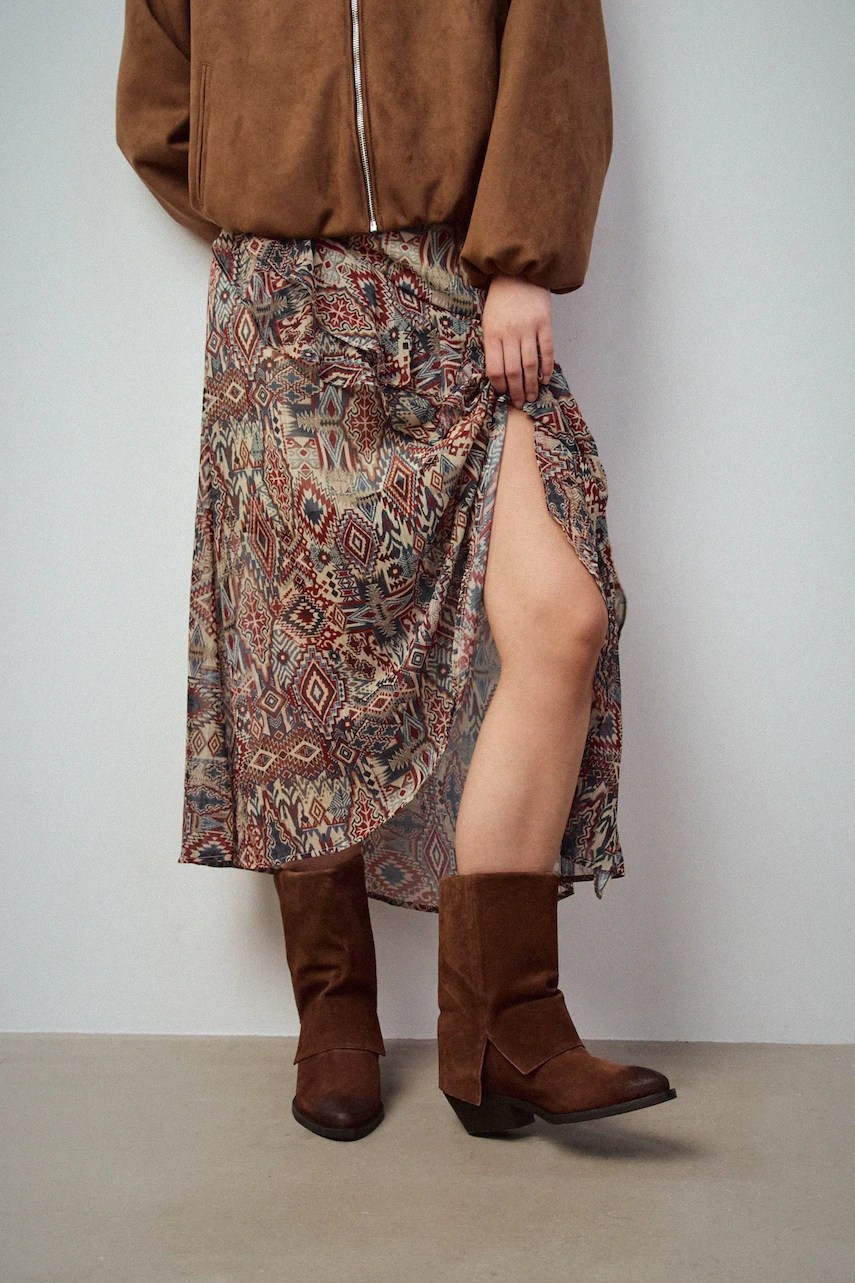 Medicine cizme cowboy din piele întoarsă Medicine cizme cowboy din piele întoarsă