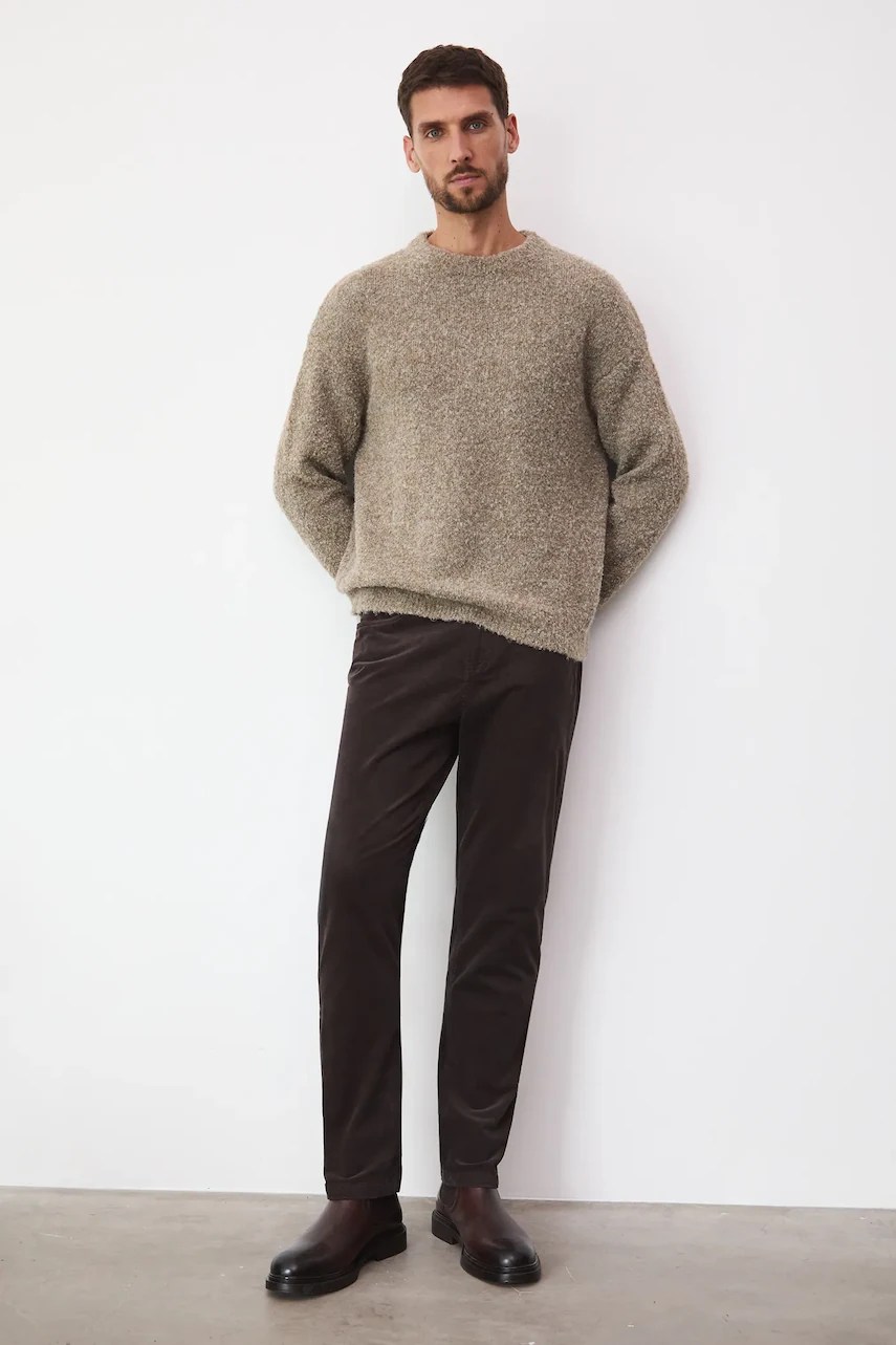 Pantaloni de catifea cord pentru bărbați Pantaloni de catifea cord pentru bărbați