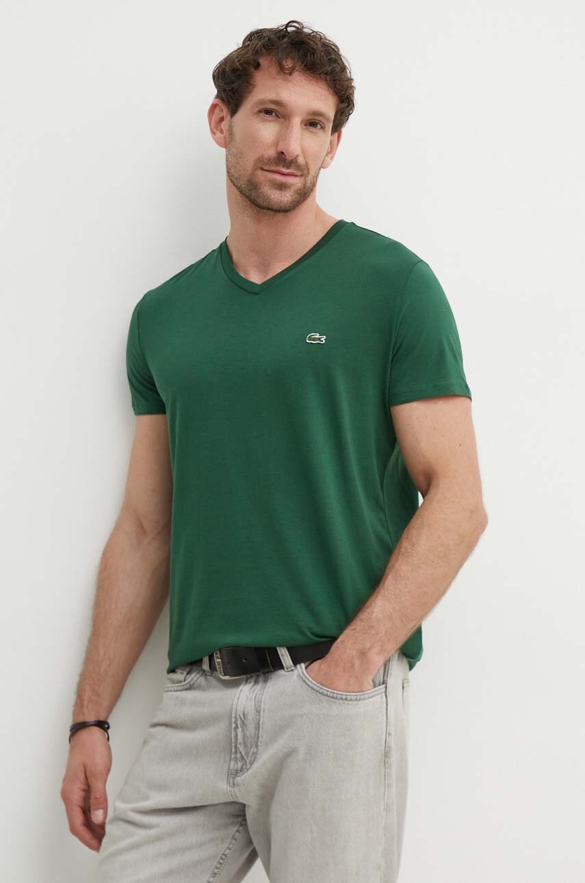 Tricou bărbați din bumbac lacoste Tricou bărbați din bumbac lacoste