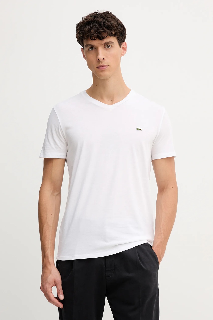 Tricou bărbătesc lacoste din bumbac Tricou bărbătesc lacoste din bumbac
