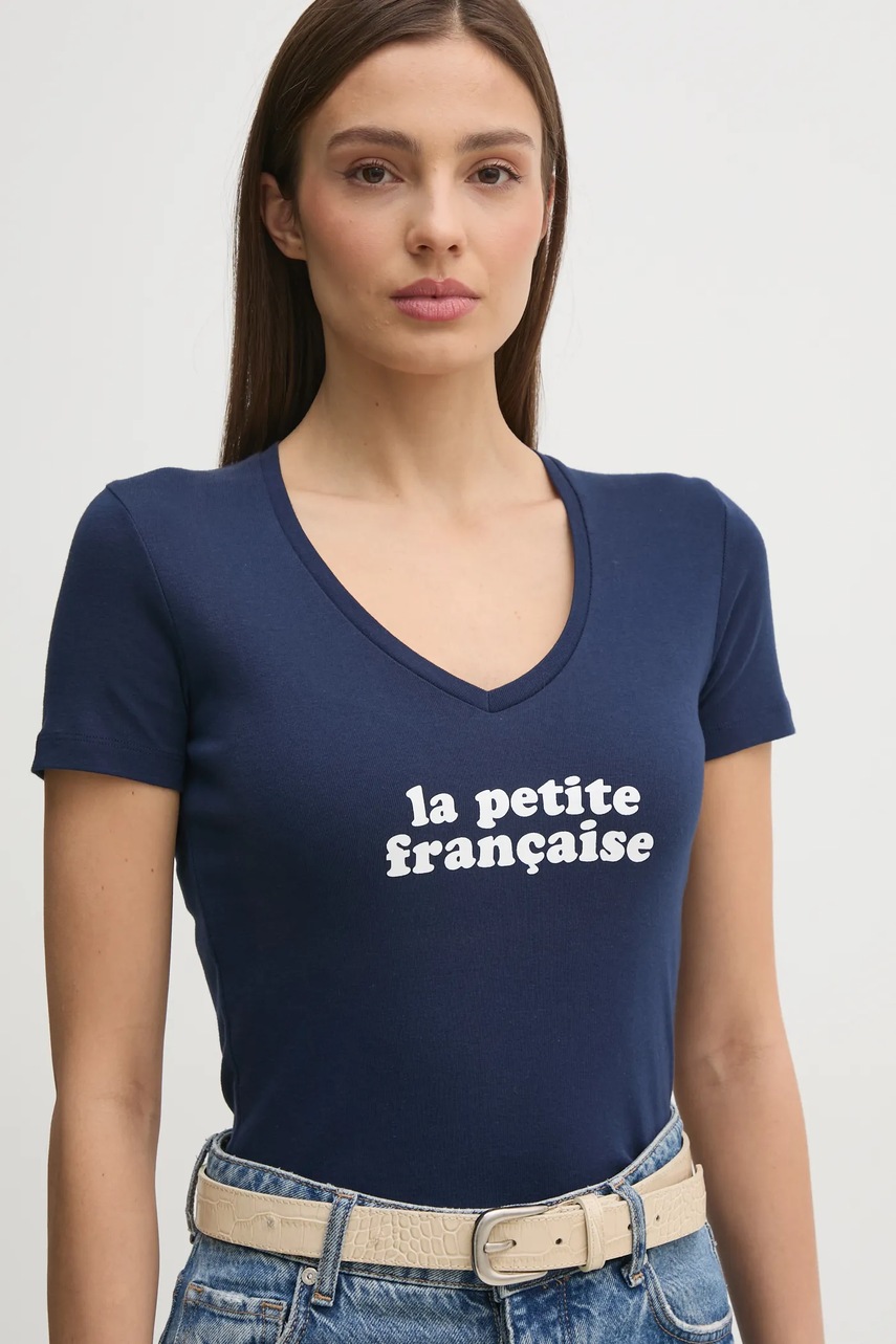 Tricou din bumbac la petite française THIBAULT Tricou din bumbac la petite française THIBAULT