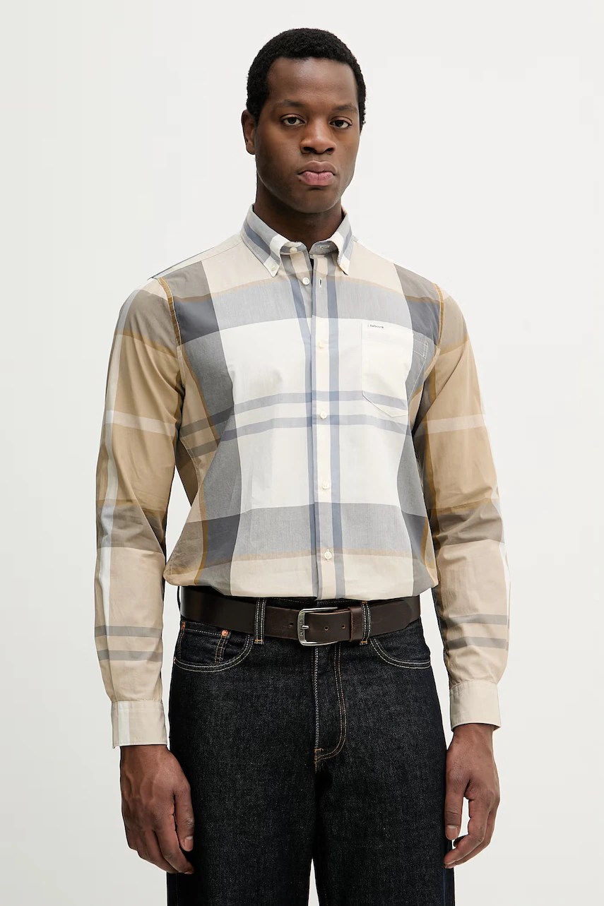 Cămașă din bumbac barbour Harris Cămașă din bumbac barbour Harris