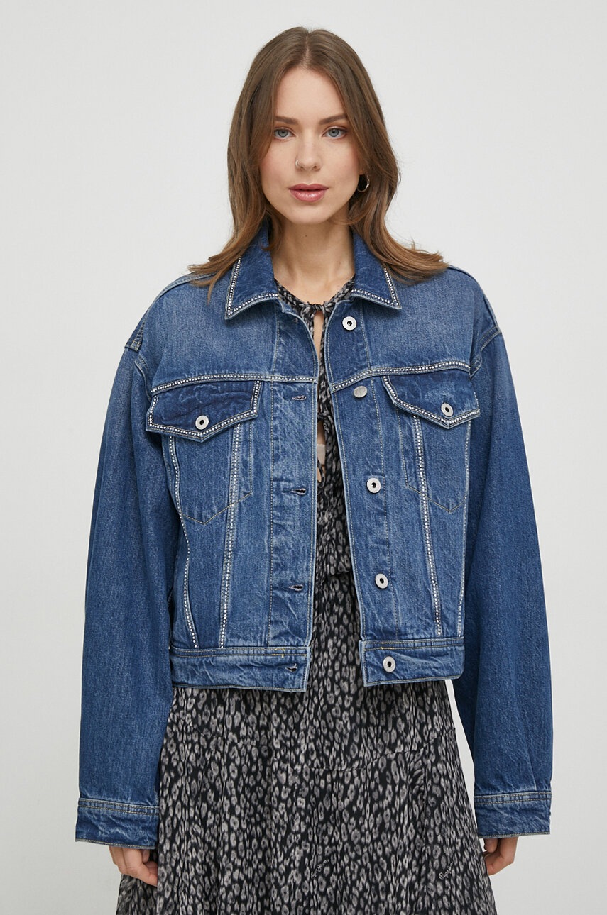 Geacă din denim pepe jeans Geacă din denim pepe jeans