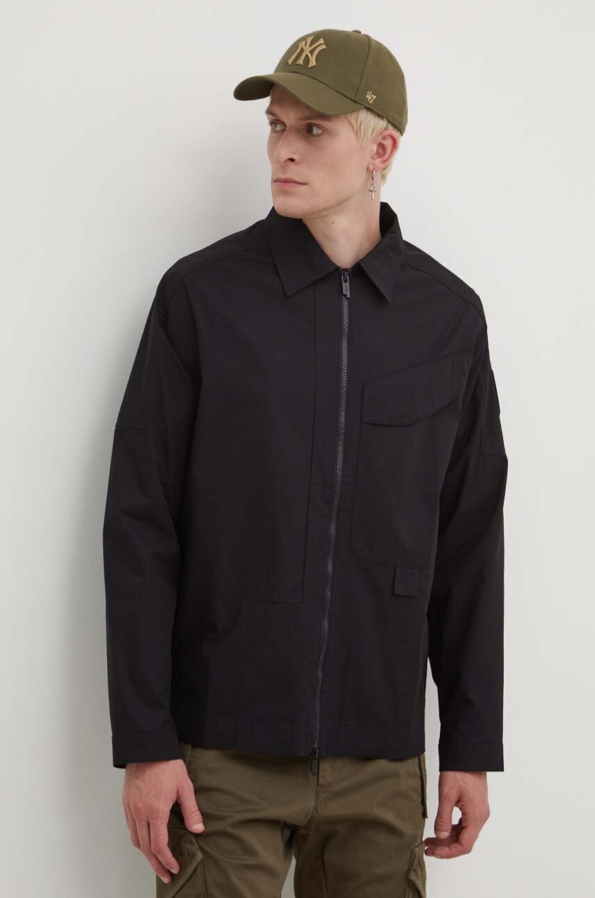 Jachetă de bumbac a-COLD-WALL* Zip Overshirt Jachetă de bumbac a-COLD-WALL* Zip Overshirt