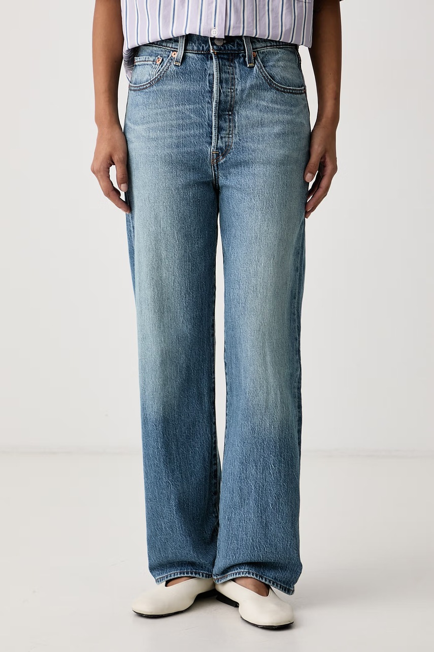 Levi’s blugi STRAIGHT pentru femei RIBCAGE STRAIGHT ANKLE – Levis Levi’s blugi STRAIGHT pentru femei RIBCAGE STRAIGHT ANKLE – Levis