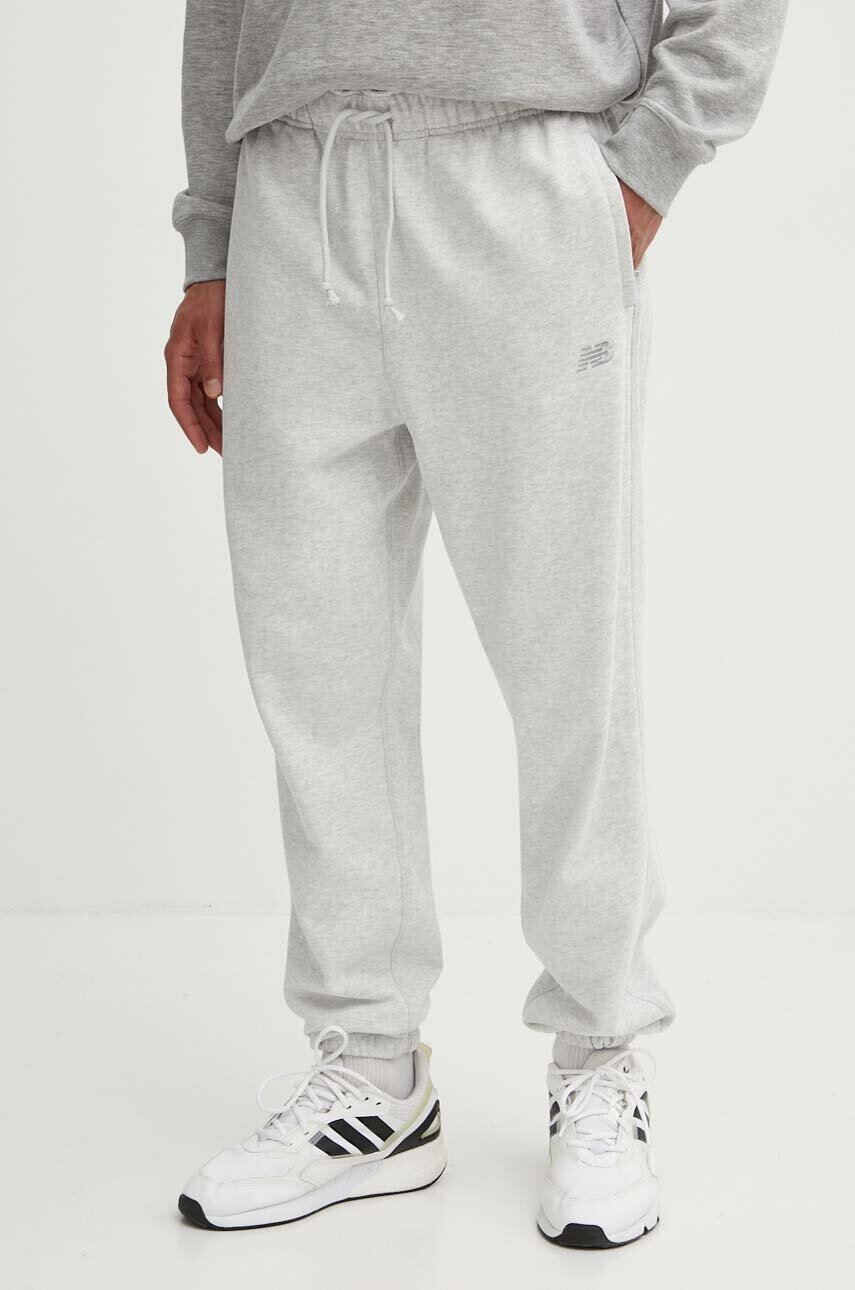 Pantaloni de trening new balance din bumbac Pantaloni de trening new balance din bumbac
