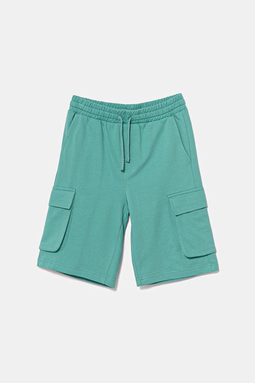 Pantaloni scurți din bumbac united colors of benetton Pantaloni scurți din bumbac united colors of benetton