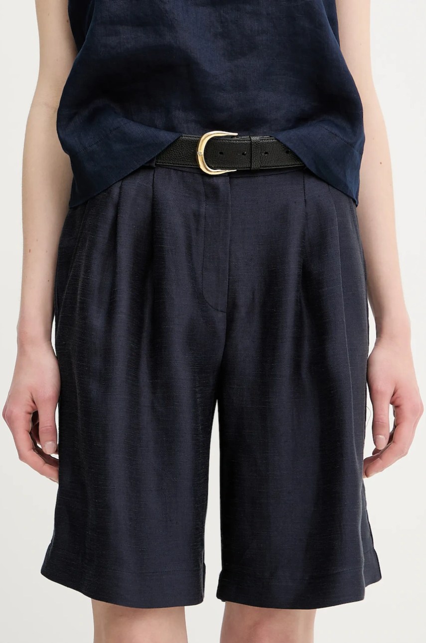 La petite française – pantaloni scurți din amestec de in SAVOUREUX La petite française – pantaloni scurți din amestec de in SAVOUREUX