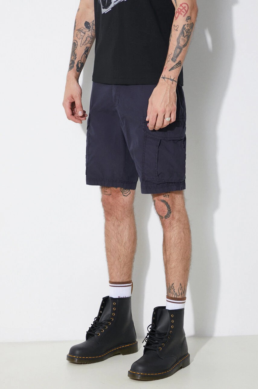 Pantaloni scurți bărbați napapijri noto 2.0 din bumbac Pantaloni scurți bărbați napapijri noto 2.0 din bumbac