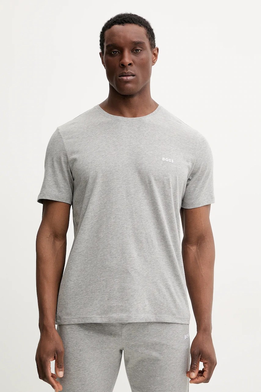 Boss tricou loungewear bărbătesc cu bumbac și elastan mix&match Boss tricou loungewear bărbătesc cu bumbac și elastan mix&match