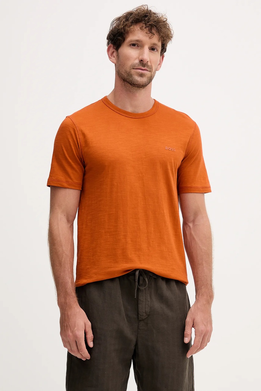 Tricou BOSS orange din bumbac Tegood Tricou BOSS orange din bumbac Tegood