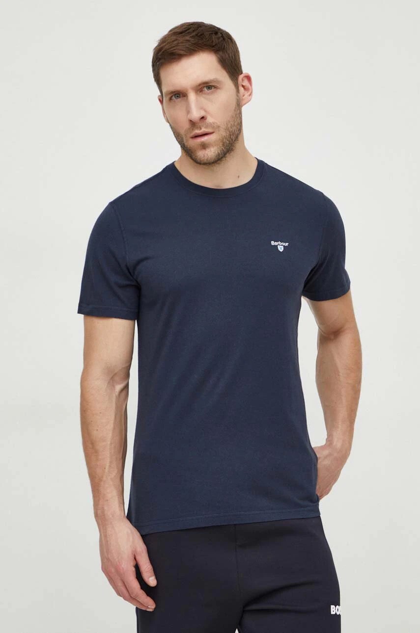 Tricou bărbați barbour din bumbac Essentials Tricou bărbați barbour din bumbac Essentials