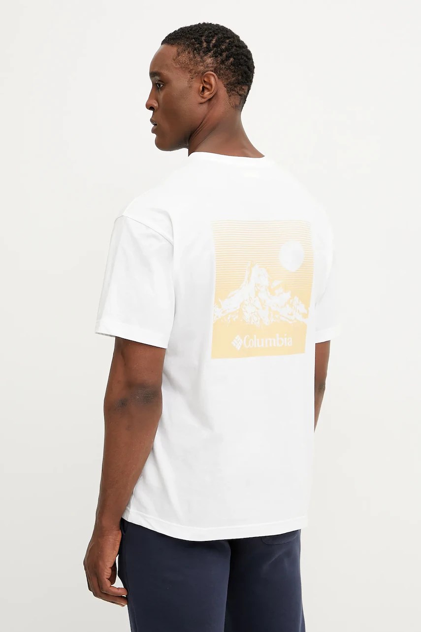 Tricou columbia Black Butte din bumbac Tricou columbia Black Butte din bumbac