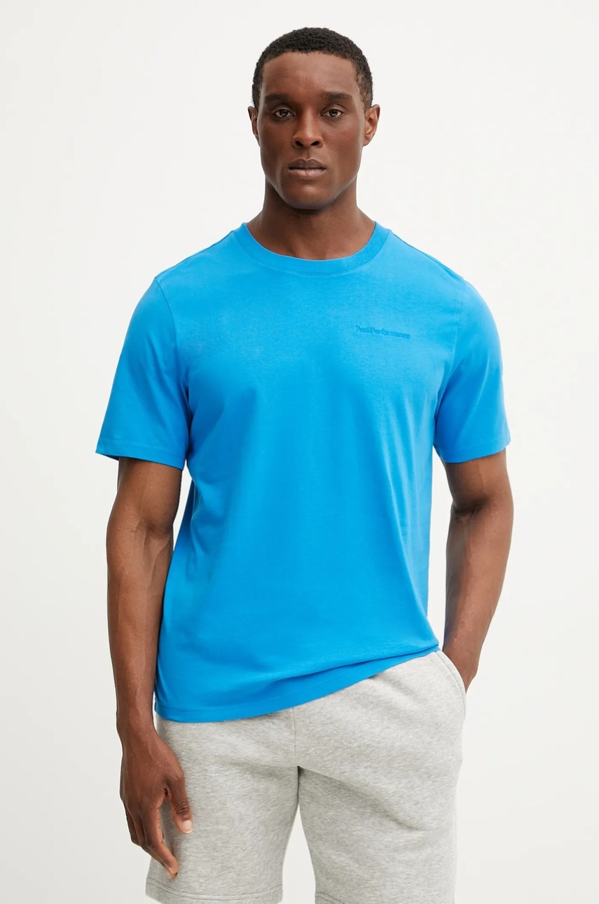 Tricou din bumbac peak performance Tricou din bumbac peak performance