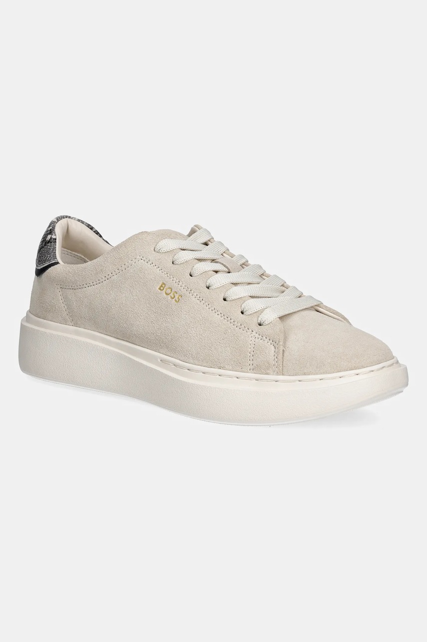 Boss pantofi sport din piele întoarsă Amber Boss pantofi sport din piele întoarsă Amber