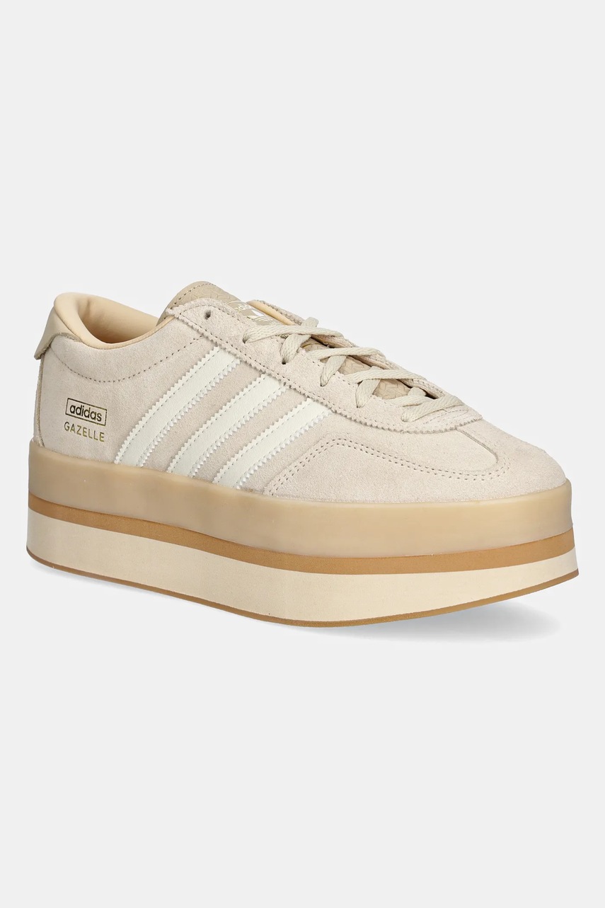 Sneakers adidas originals Gazelle Stack din piele întoarsă Sneakers adidas originals Gazelle Stack din piele întoarsă