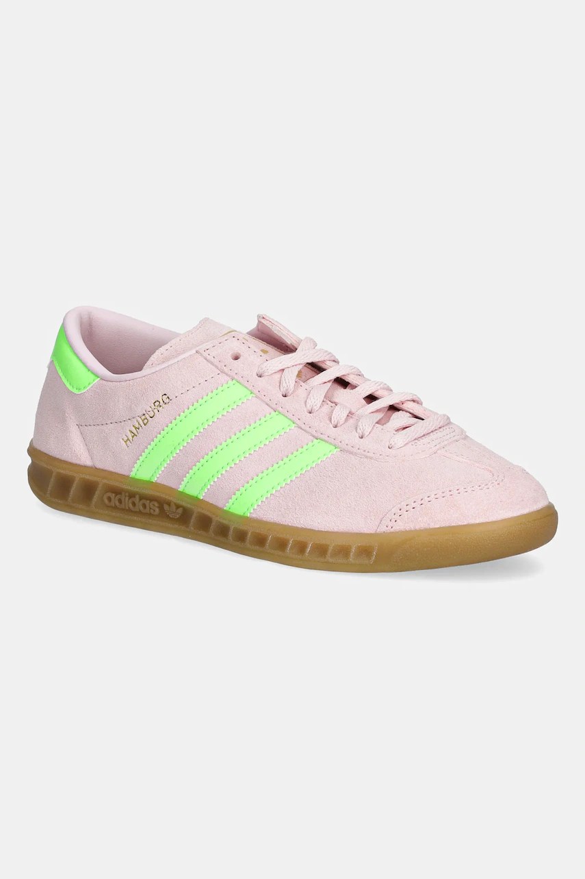 Adidas originals pantofi sport hamburg w din piele întoarsă Adidas originals pantofi sport hamburg w din piele întoarsă