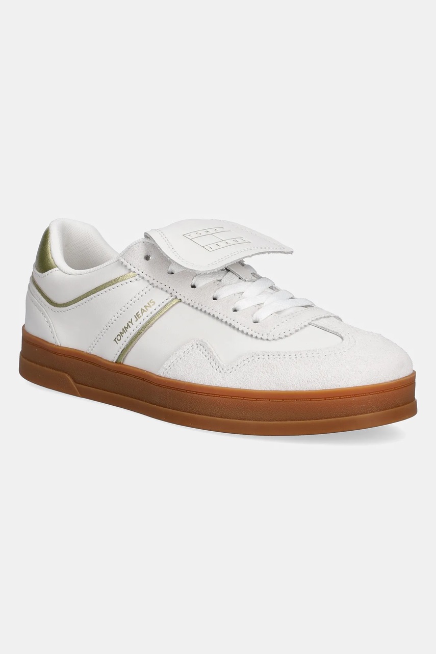 Tommy jeans pantofi sport piele THE GREENWICH FLAP Tommy jeans pantofi sport piele THE GREENWICH FLAP