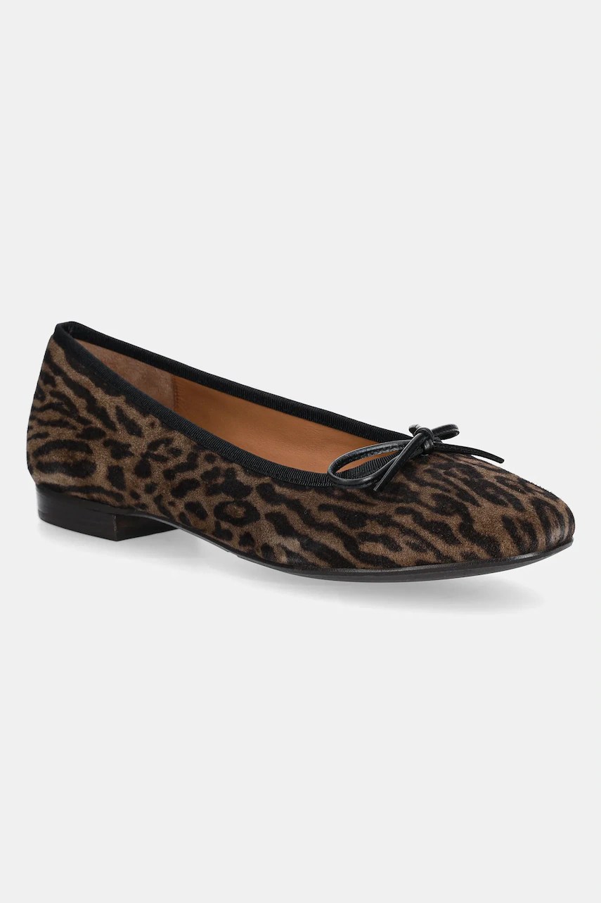 Billi bi pantofi balerini piele întoarsă leopardo arabica suede 546 Billi bi pantofi balerini piele întoarsă leopardo arabica suede 546
