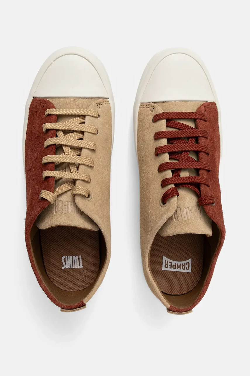 Teniși camper din piele întoarsă TWS Teniși camper din piele întoarsă TWS