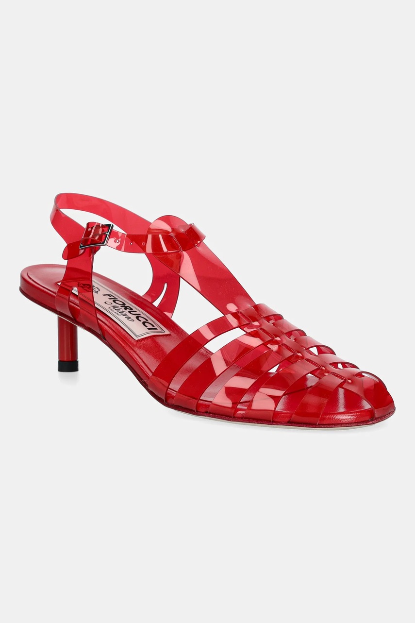 Pantofi fiorucci Jelly cu toc subțire Pantofi fiorucci Jelly cu toc subțire