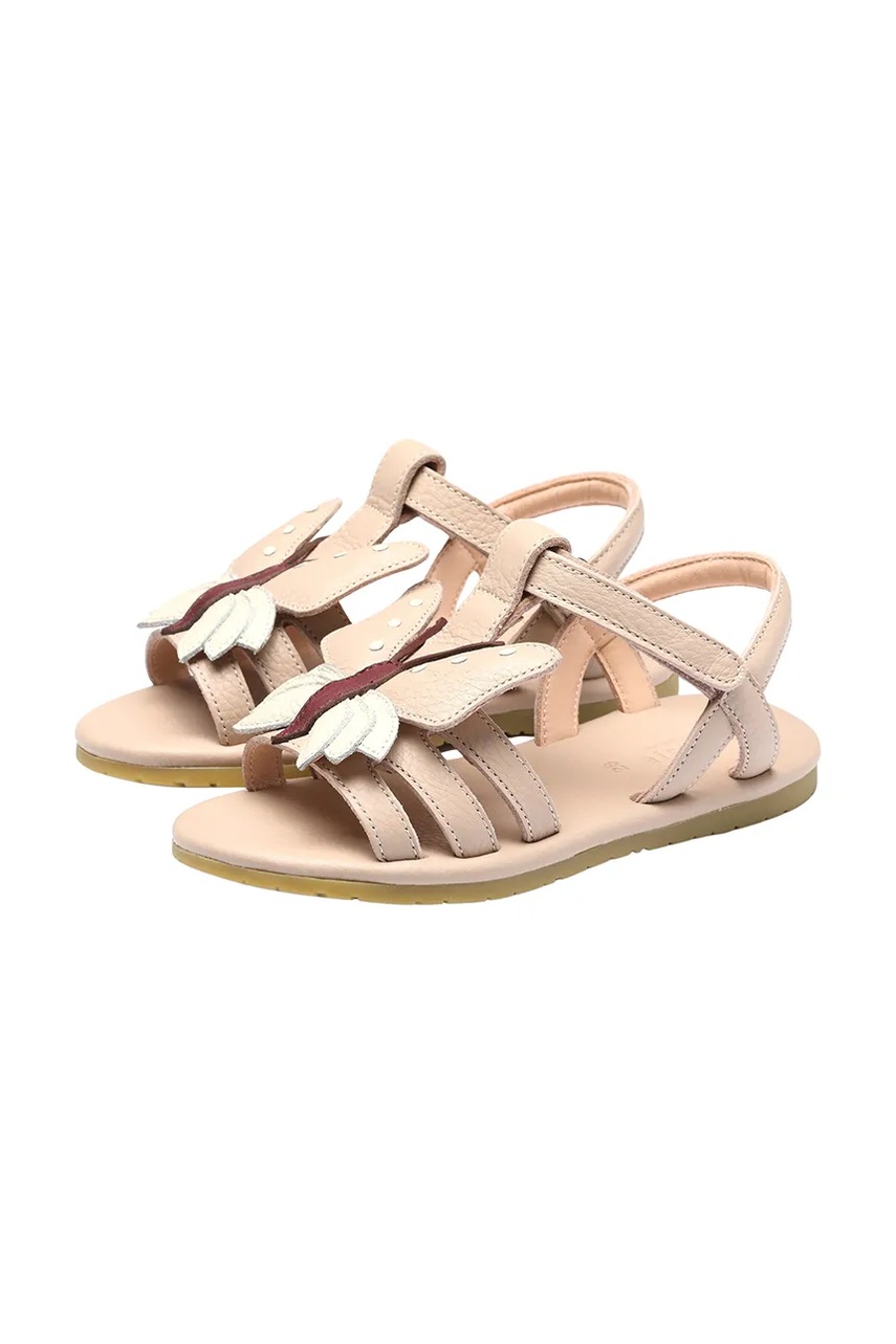Sandale donsje din piele pentru copii Iles Sky Sandals Butterfly Sandale donsje din piele pentru copii Iles Sky Sandals Butterfly