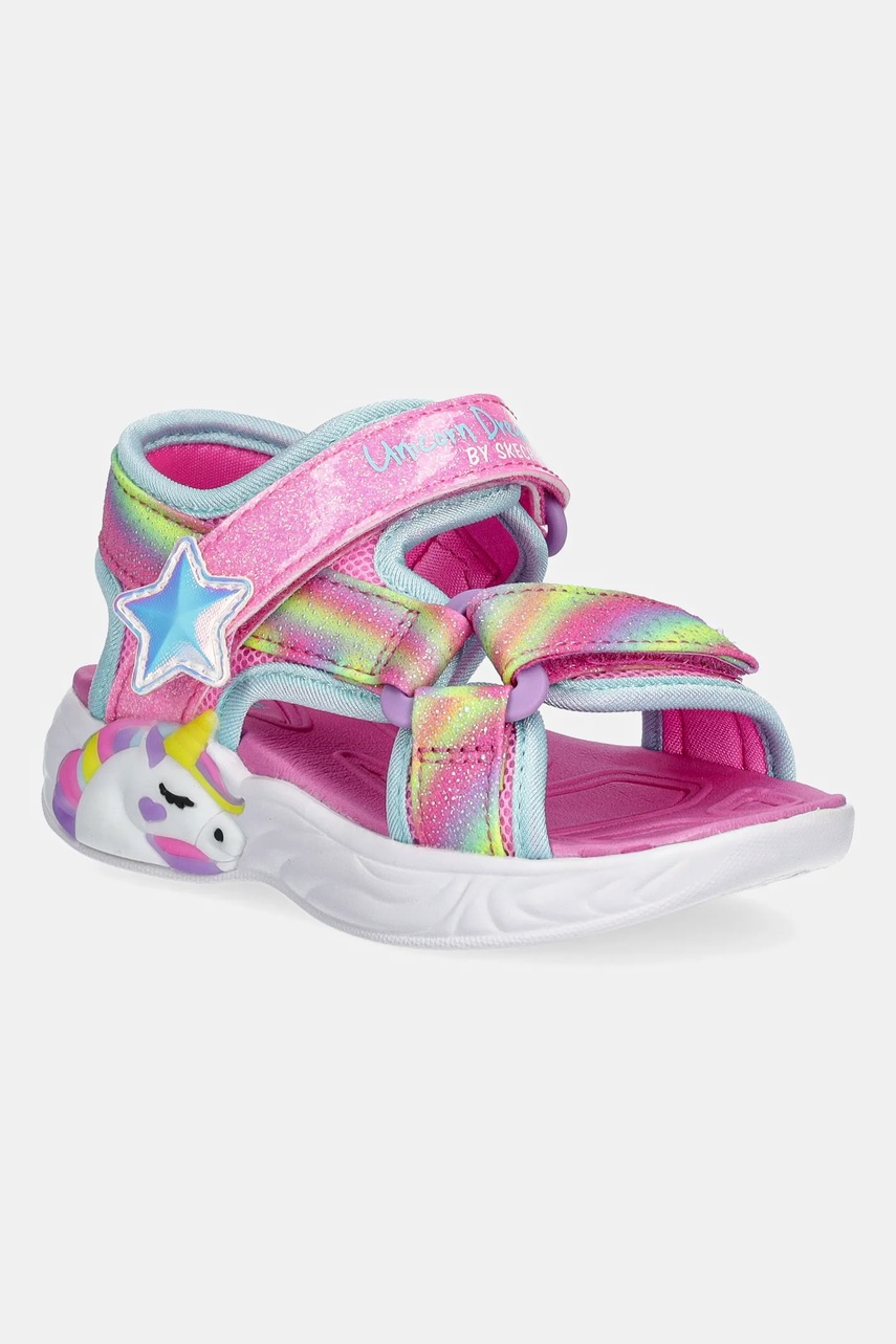 Sandale fete skechers UNICORN DREAMS SANDAL – DREAMY Sandale fete skechers UNICORN DREAMS SANDAL – DREAMY