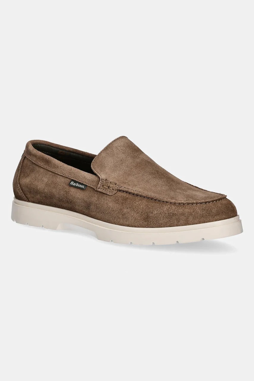 Mocasini bărbați din piele întoarsă barbour Carty Mocasini bărbați din piele întoarsă barbour Carty