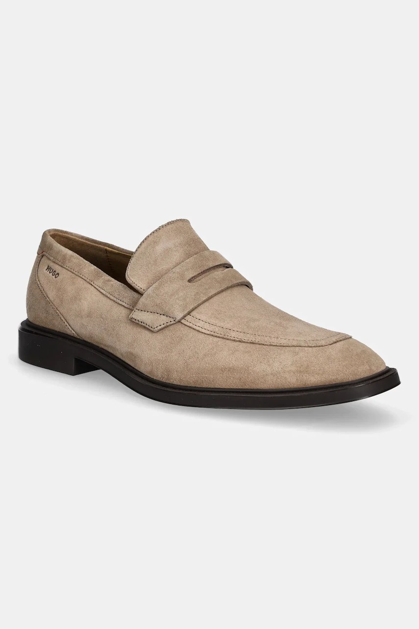 Mocasini HUGO din piele întoarsă Gryff Mocasini HUGO din piele întoarsă Gryff