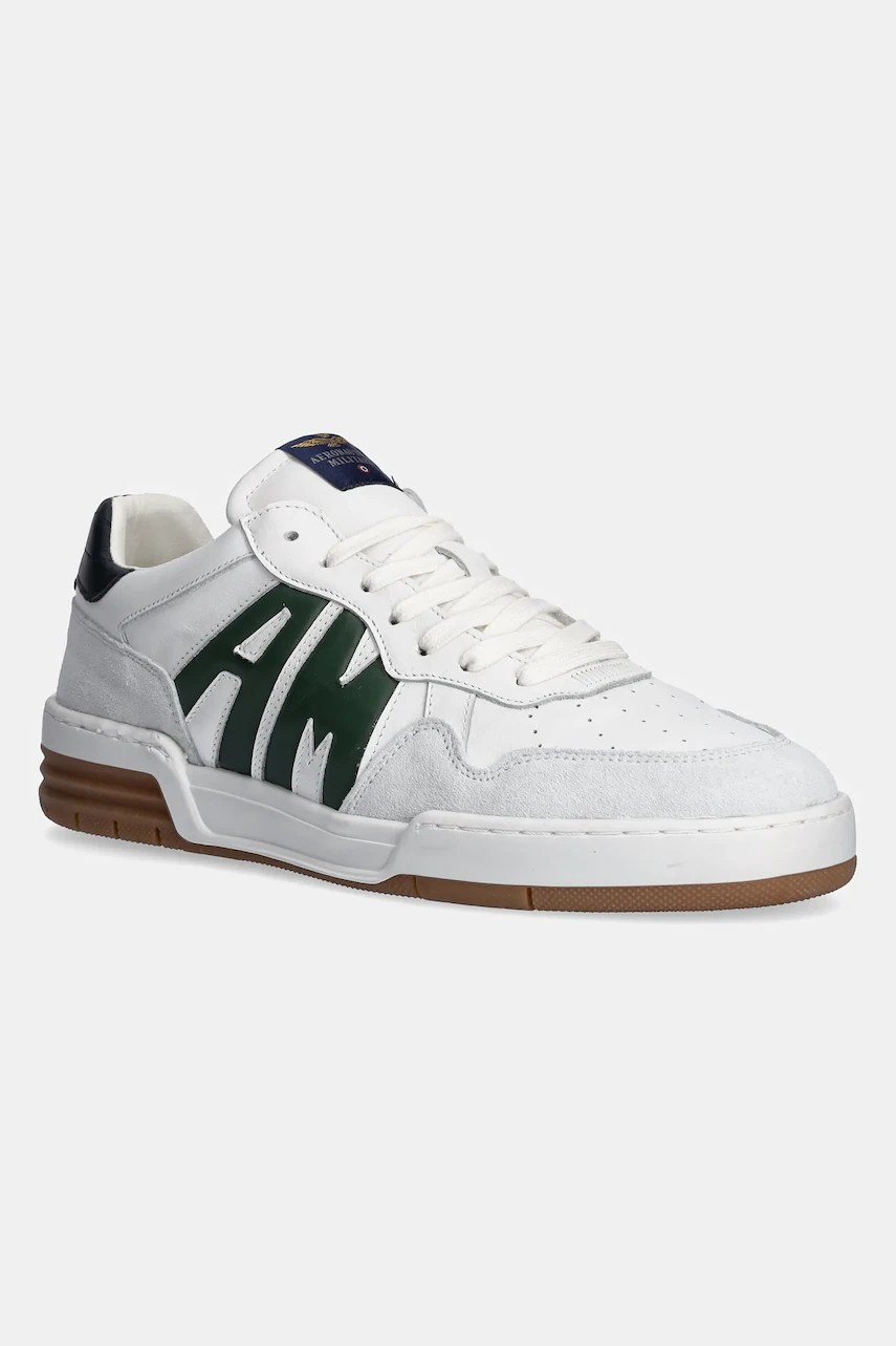 Sneakers aeronautica militare din piele SC300UXPL212 Sneakers aeronautica militare din piele SC300UXPL212