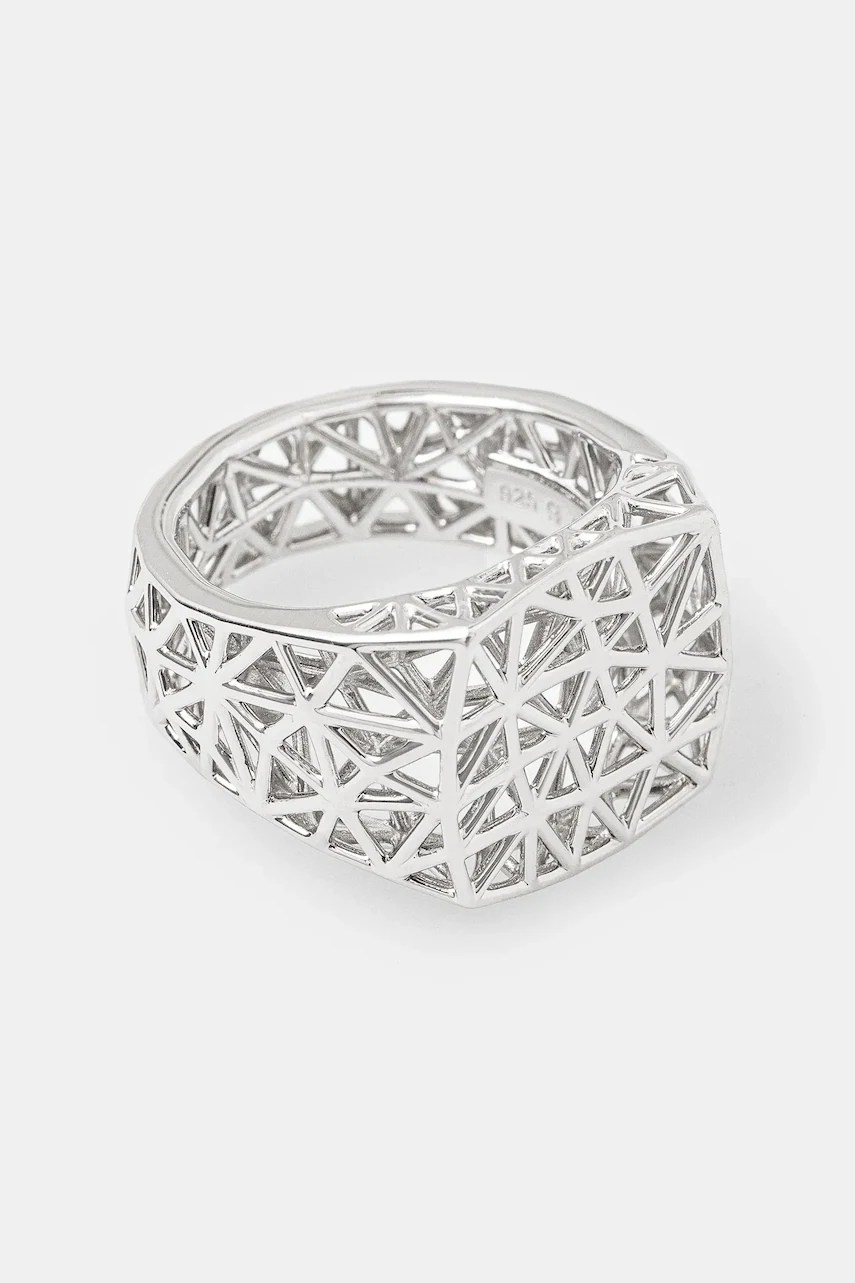 Tom wood inel de argint Mesh Tom wood inel de argint Mesh