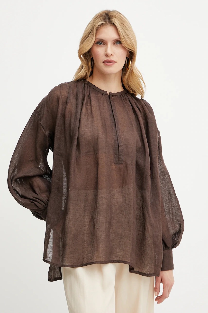 Bluză luisa spagnoli din in Bluză luisa spagnoli din in