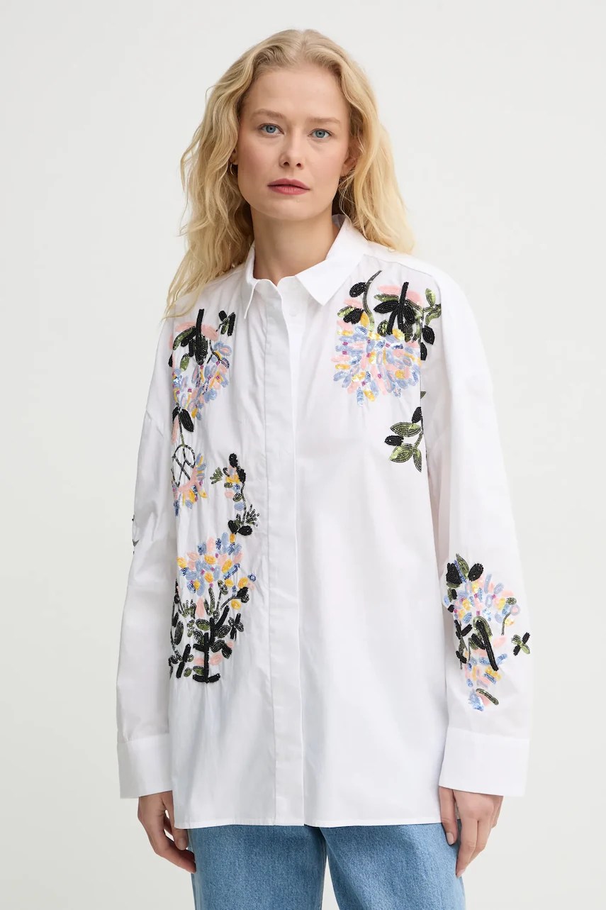 Cămașă lejeră din bumbac SINGUS de la MUNTHE Cămașă lejeră din bumbac SINGUS de la MUNTHE