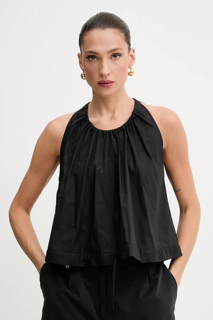 Bluza din bumbac pinko Bluza din bumbac pinko