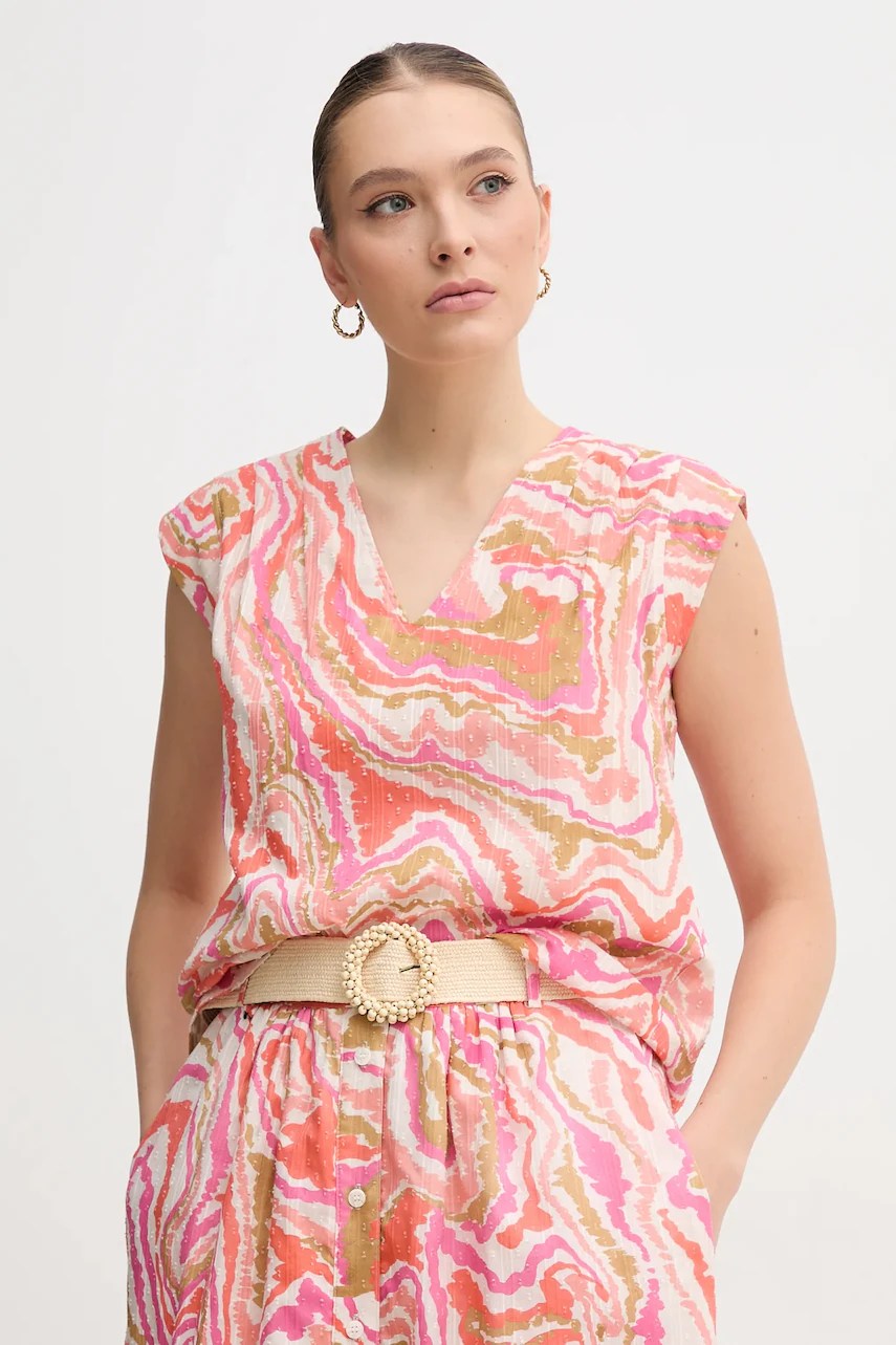 Bluză BERTHE din bumbac – la petite française Bluză BERTHE din bumbac – la petite française